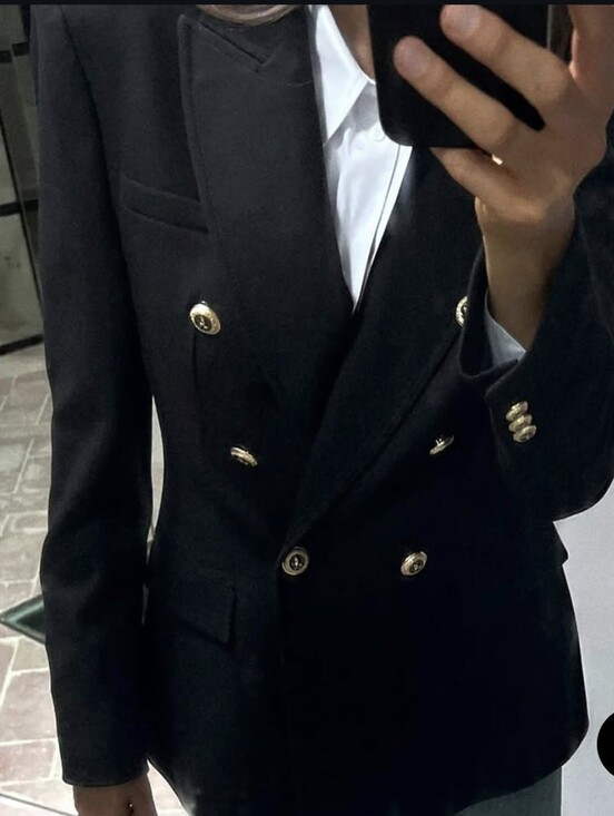 Zara Jackets & Blazers - Zara tailored double breasted blazer M